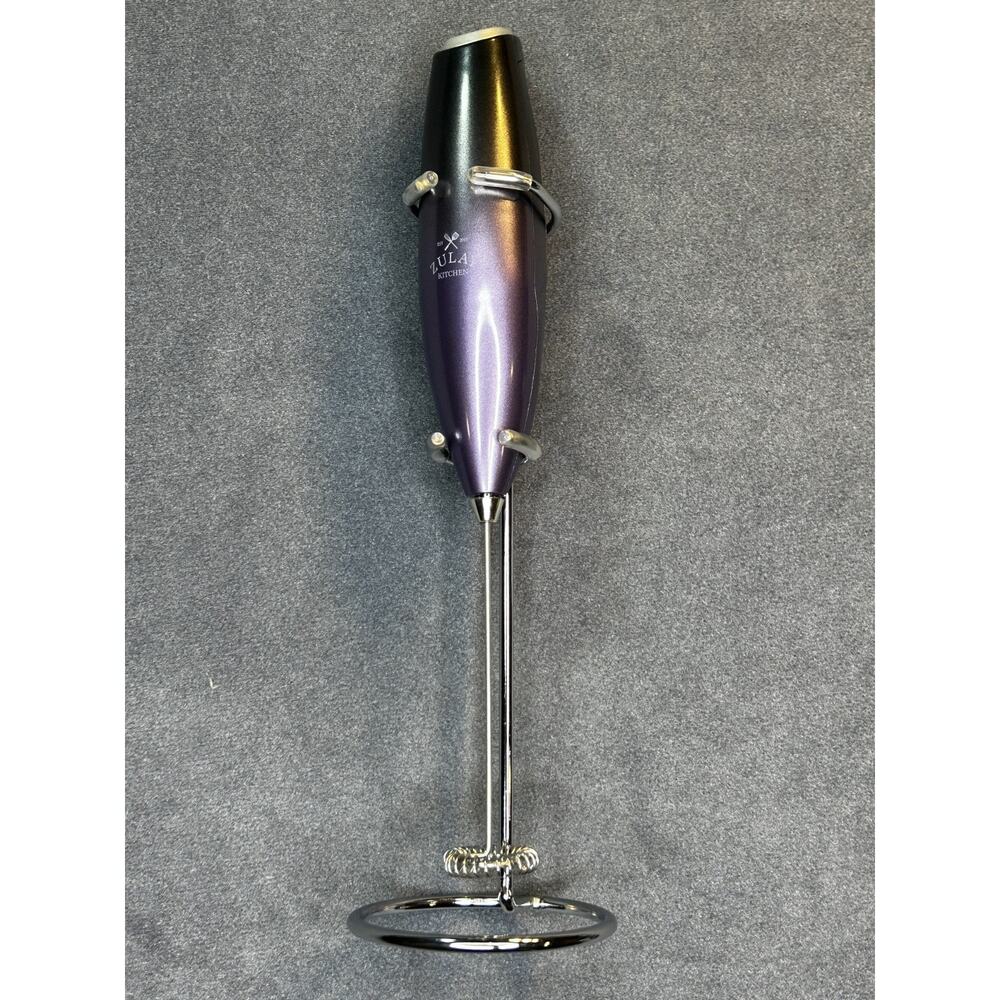 Zulay Kitchen Electric Milk Frother w/ stand - Purple - Picture 5 of 7